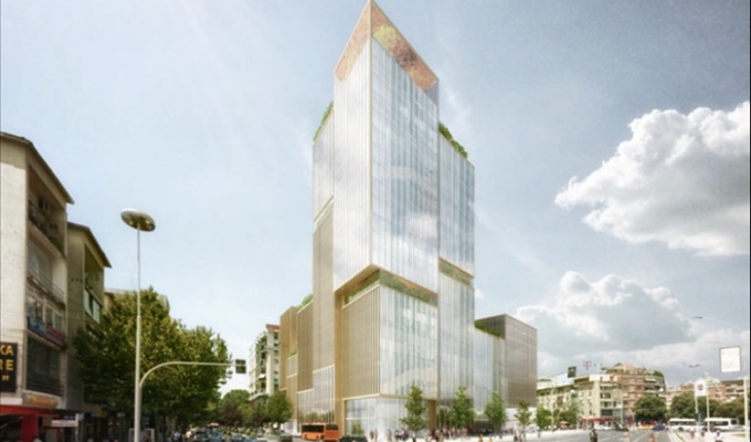 Nje tjeter rrjet nderkombetar hotelerie - Ndertesa do pozicionohet ne qender te Tiranes